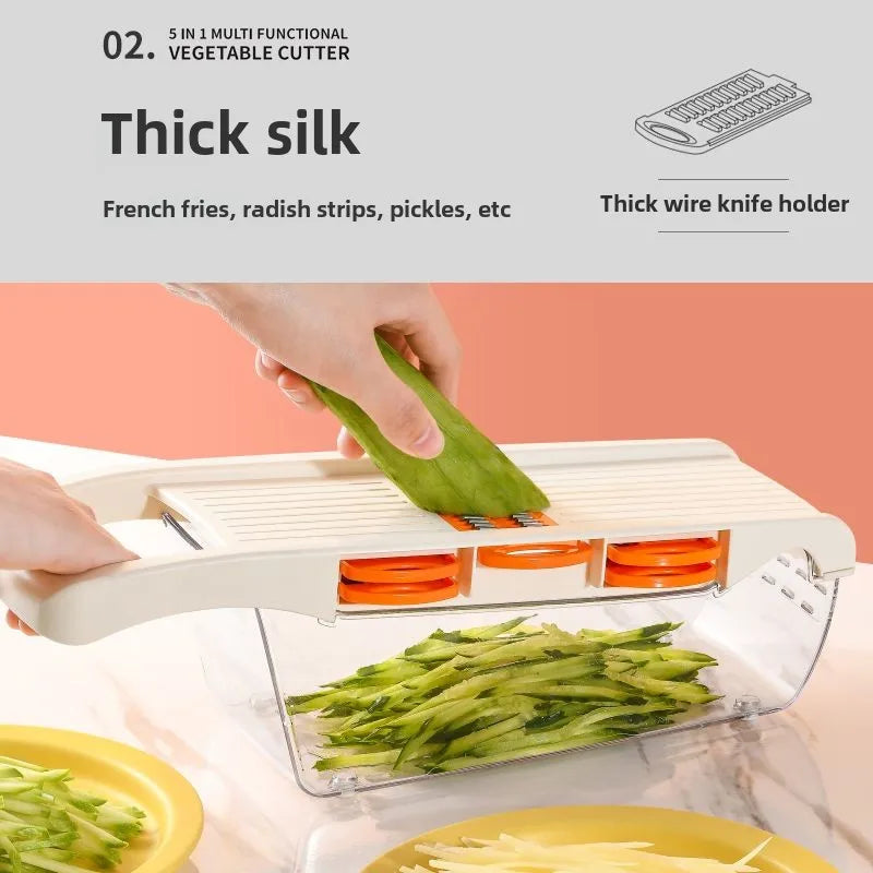 Multifunctional Slicer Shredded Potatoes and Carrots Grater Multi-functional Slicer for Household Kitchen vegetable cutter Oasis Select