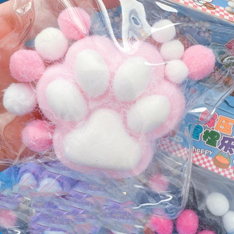 New Cat Paw Mochi Taba Squishy Fidget Toy Cute Cat Paws Toys Slow Rebound Decompression Toy Super Soft Reduce Stress Toy Gifts ﻿ Oasis Select
