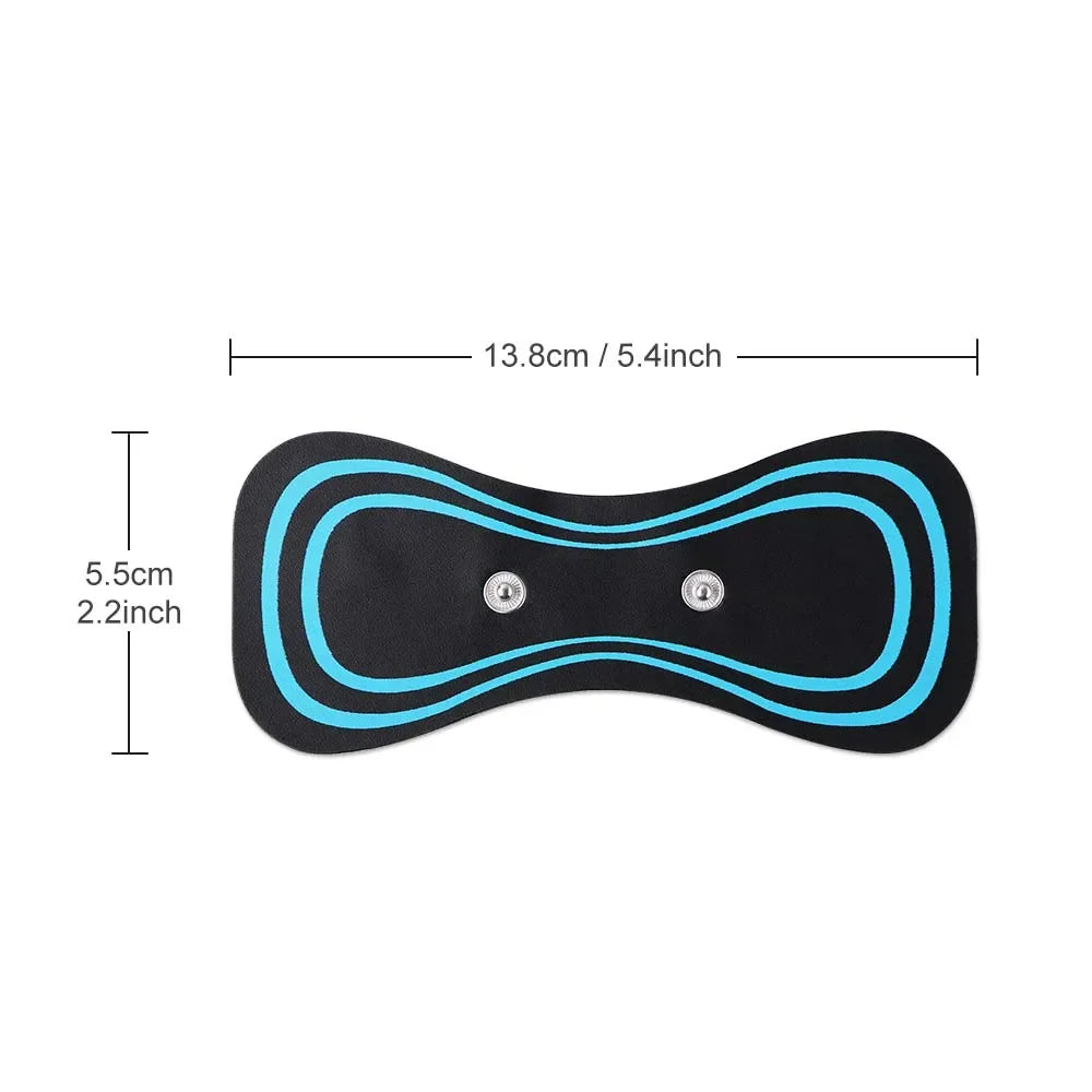 Neck Massager Gel Pads Trainer Hip Exerciser Replacement Slimming Tens Body Massager Patch Muscle Stimulator Sticker Gels Oasis Select