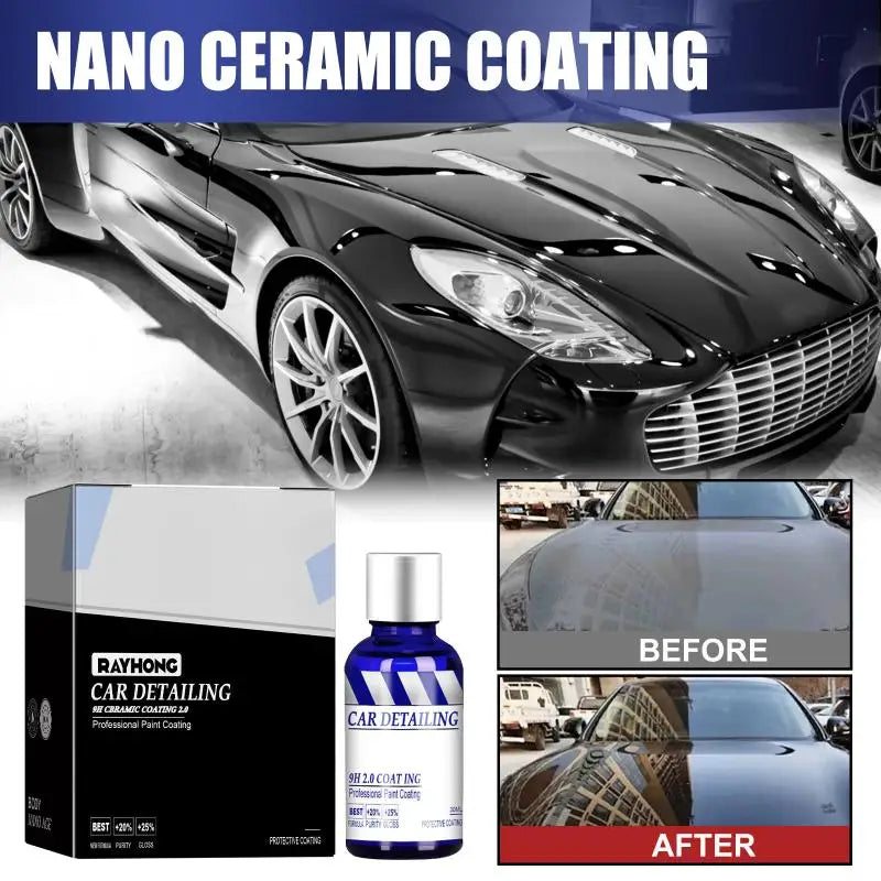 Automotive Ceramic Nano Coating Solution Superhydrophobic Crystal Plating Film Waterproof Nano Ceramic Refurbished Car Paint Oasis Select