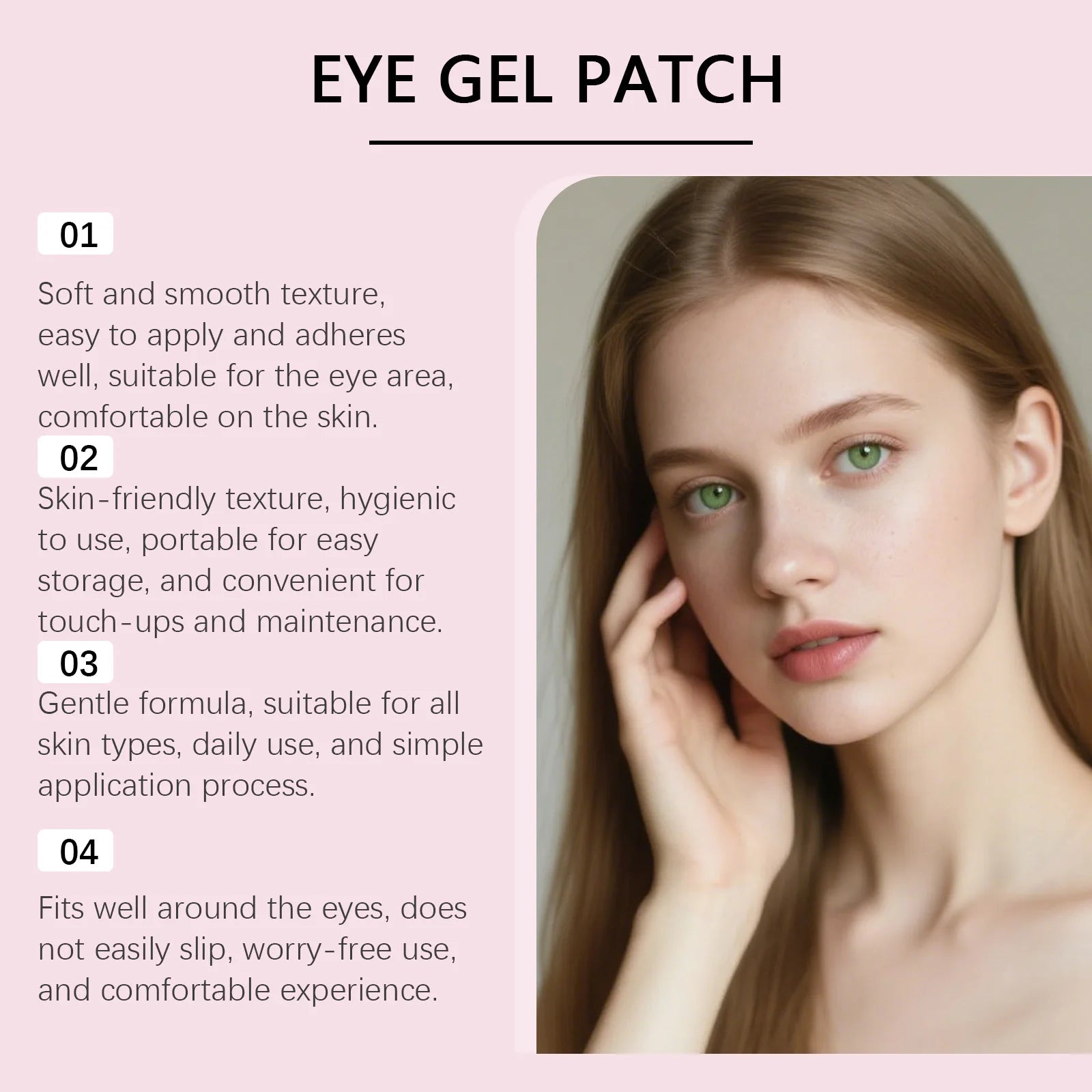 Collagen Polypeptide Eye Mask Glows And Hydrating Moisturizing Fade Dark Circles Puffiness Anti Aging Mask Eye Care Product Oasis Select