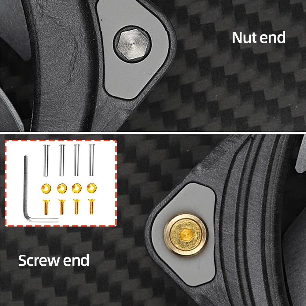 4-Pack PC Chassis Fan Screws with Spacer & Tool – Quiet Mount PC Fan Mount Screws Oasis Select