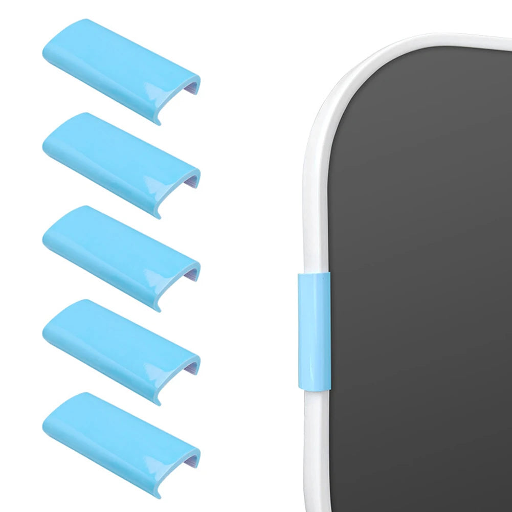 Pickleball Paddle Edge Protector Clips 5pcs for 16mm Paddle Thickness Improve Paddle Balance and Shock Absorption Oasis Select
