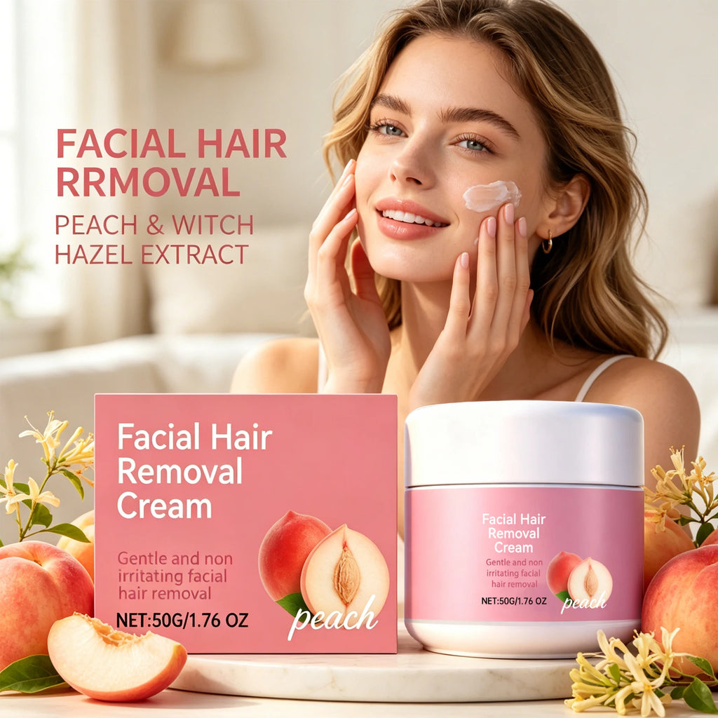 Facial Hair Removal Cream Face Chin Upper Lip Gentle Fast-acting Oasis Select