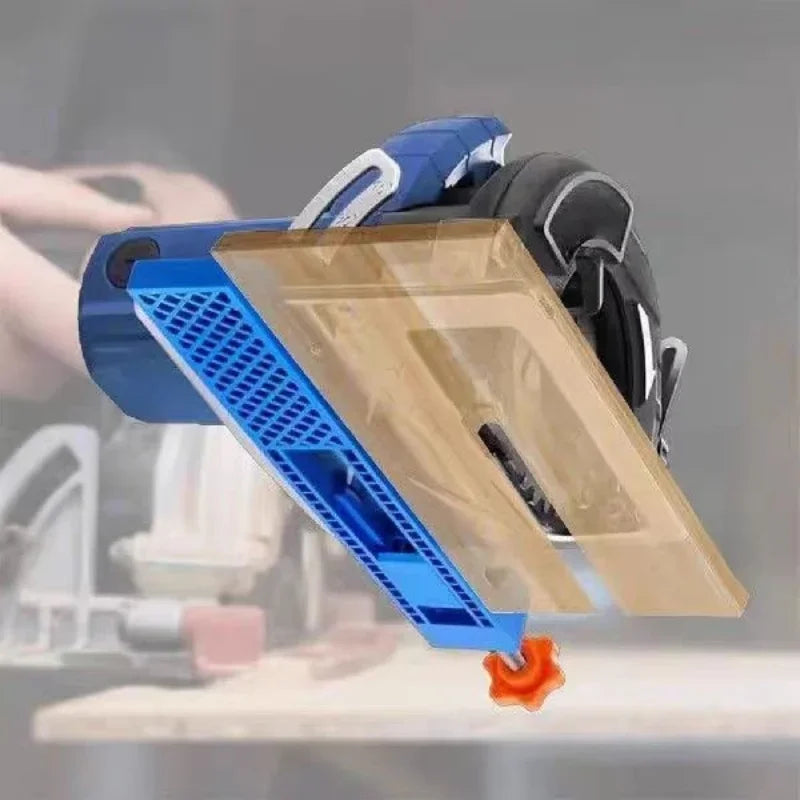 JUSTINLAU 1PC Circular Saw Milling Fixture Adjustable Cutting Machine Base Guide Rail Suitable for 4inch Dust Cutting Machine Oasis Select