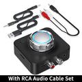 New Bluetooth Audio Receiver 3D Stereo Music Wireless Adapter TF Card RCA 3.5mm 3.5 AUX Jack For Car Speaker Amplifier Headphone Oasis Select With RCA Cable