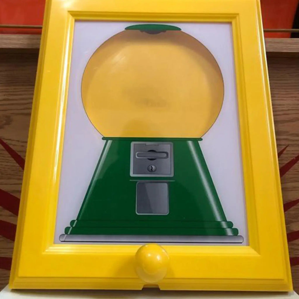 Candy Dispenser Photo Frame Automatic Candy Dispenser Wall Photo Frame Creative Vending Toy Decorative Snack Container for Party Oasis Select