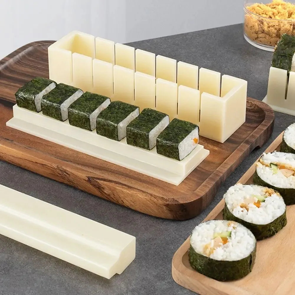3-Piece Sushi Maker Mold Kit – Heart, Round & Square Sushi Mold Kit Oasis Select