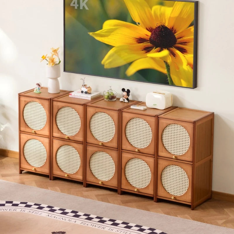 Bookshelf Shelf Floor-to-ceiling bookcase Locker integrated with wall storage Household wood with door Dust-proof display Oasis Select