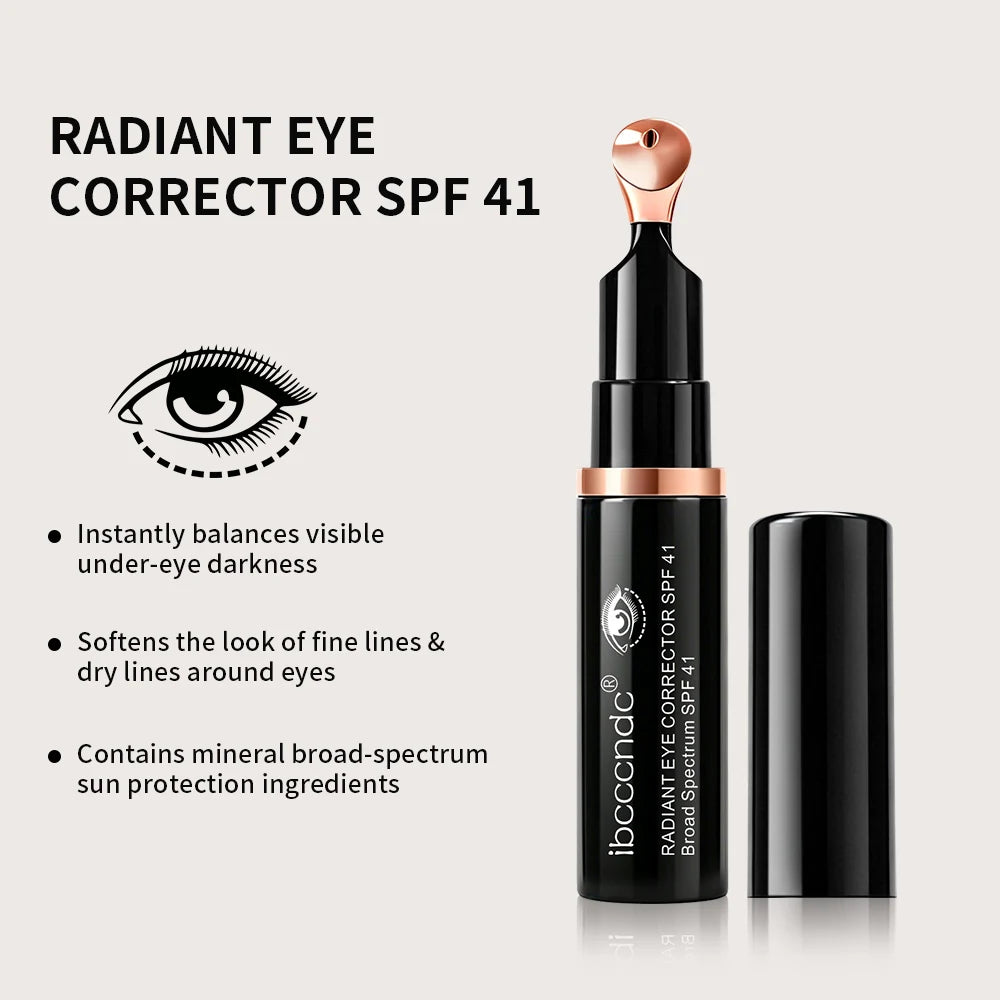 SPF 41 Eye Corrector Concealer Hydrating Suncreen Concealer Under Eye Color Corrector Dark Circles Eye Cream Woman Makeup Oasis Select