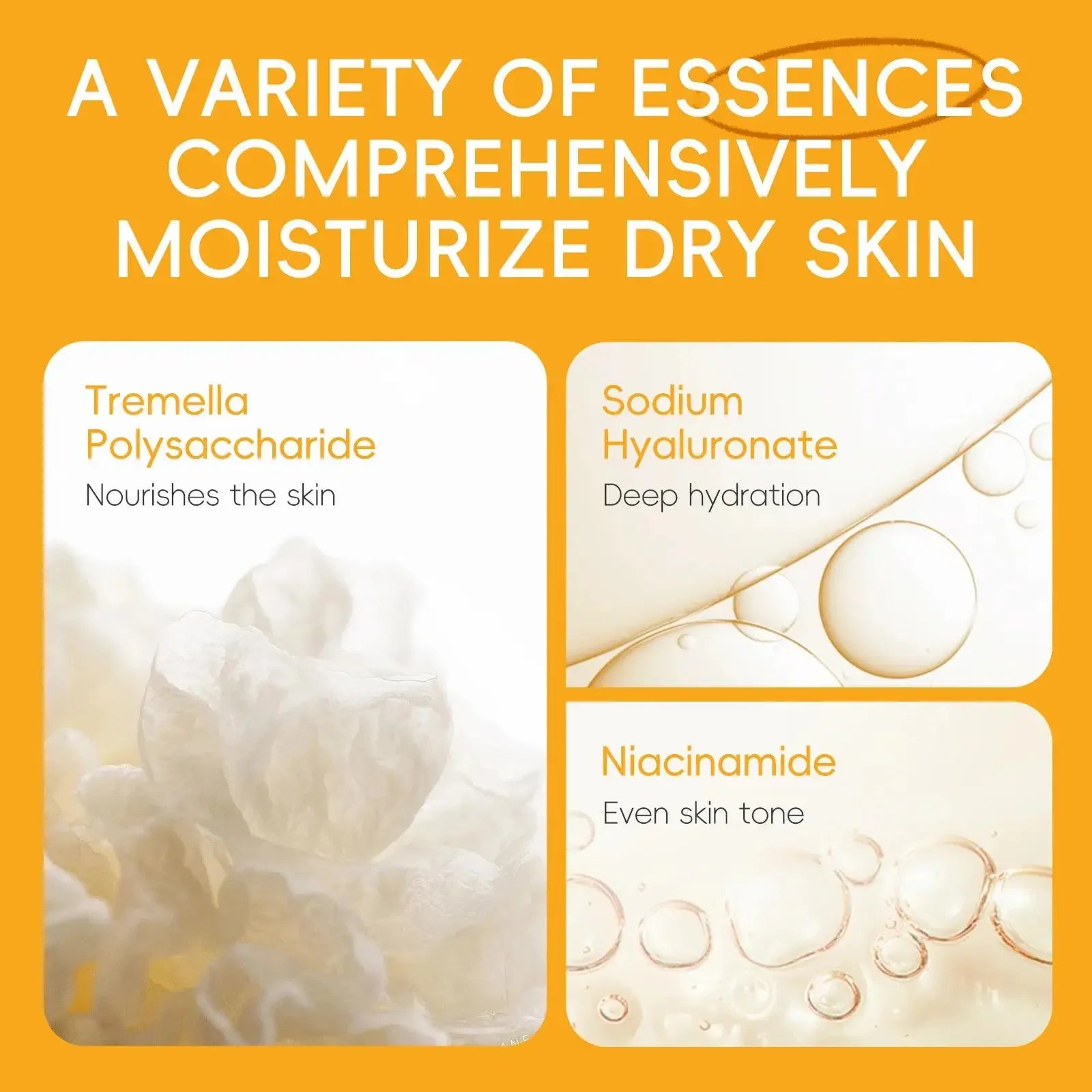Facial Brightening Vitamin C Skincare 5pcs Set Essence Cream Serum Cleanser Toner Eye Moisturizer Care Oasis Select