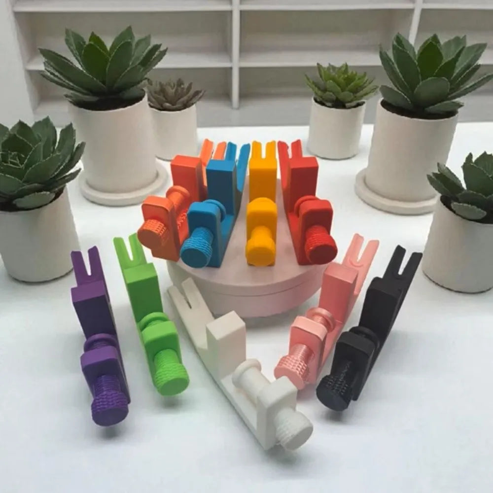 Plastic Zipper Pull Jig Handmade Reusable Zipper Making Tool Solid Color Easy to Assemble Auxiliary Sewing Zipper Jig Oasis Select