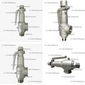 A28W-16P Stainless Steel Male Threaded Manual Safety Valve