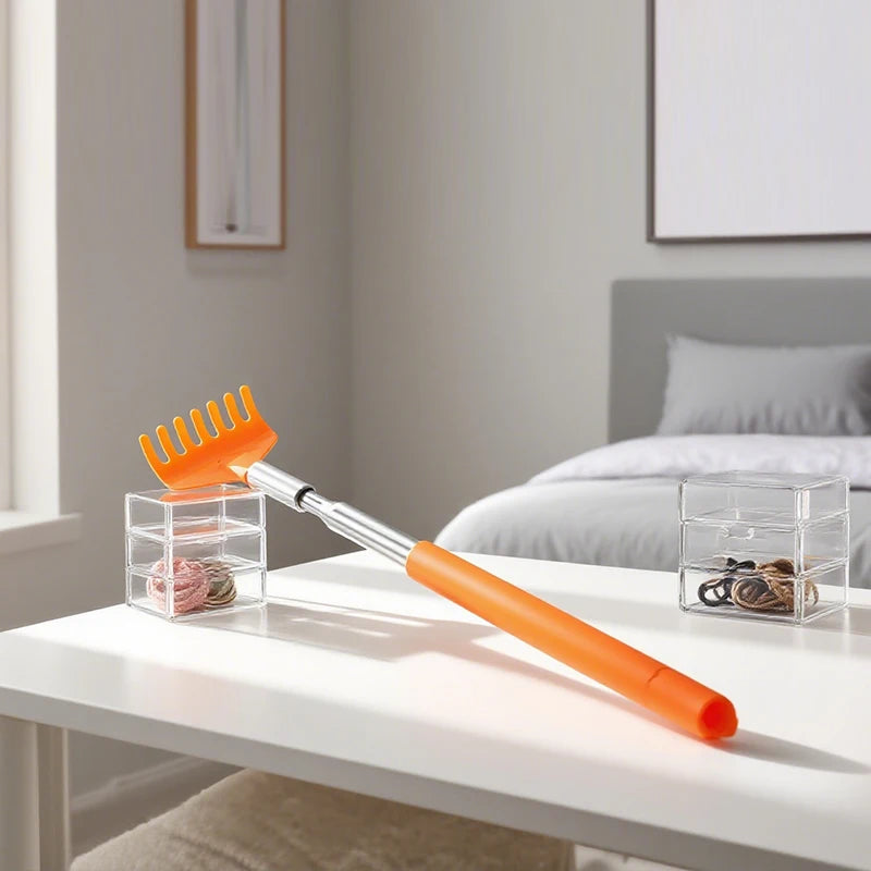 Extendable Portable Telescoping Metal Back Scratchers Hand Massager With Handles For Thanksgiving Birthday Christmas Gifts Oasis Select
