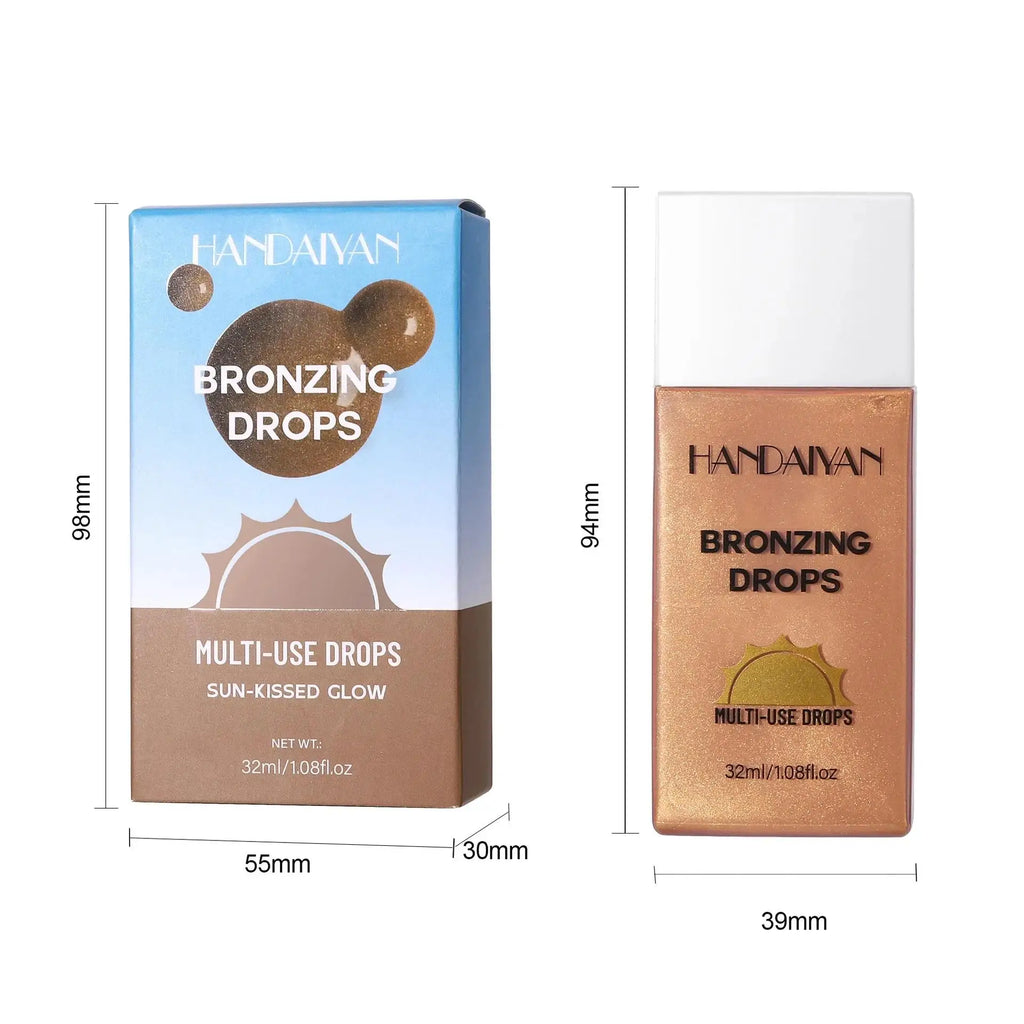 Handaiyan Matte Liquid Bronzer – Waterproof Body Tanning Cream
