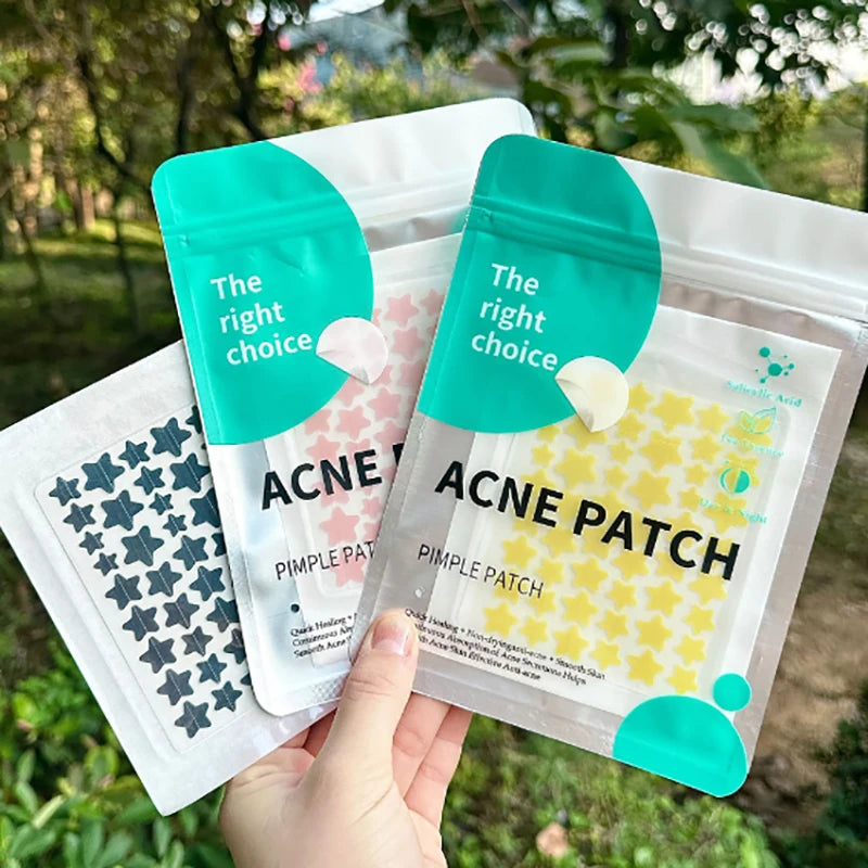 40/51pcs Star Colorful Invisible Pimple Patch Acne Removal Skin Care Stickers Concealer Face Spot Beauty Christmas Halloween Oasis Select