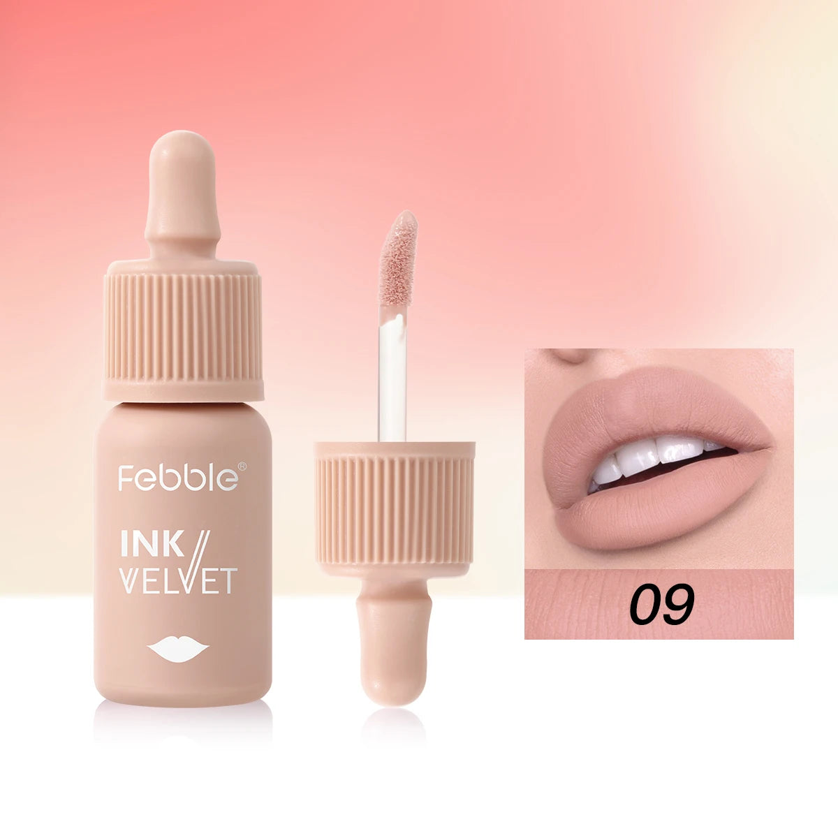 Febble 12-Color Matte Velvet Liquid Lipstick Set | Long-Lasting
