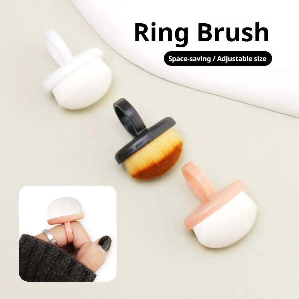 4PCS Nail Dust Cleaning Brushes Soft Fingernail Brush Ring for Fingernails Toenails Clean Small Nail Scrubber Brush Manicure Kit Oasis Select