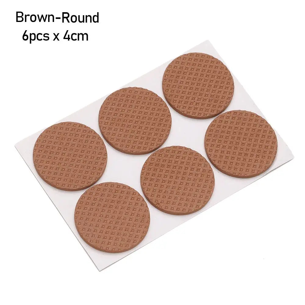 6/9/12PCS Self Adhesive Non-slip Mat Bumper Cushion Furniture Leg Foot Mat Felt Pads For Chair Table Protector Hardware Oasis Select type 10