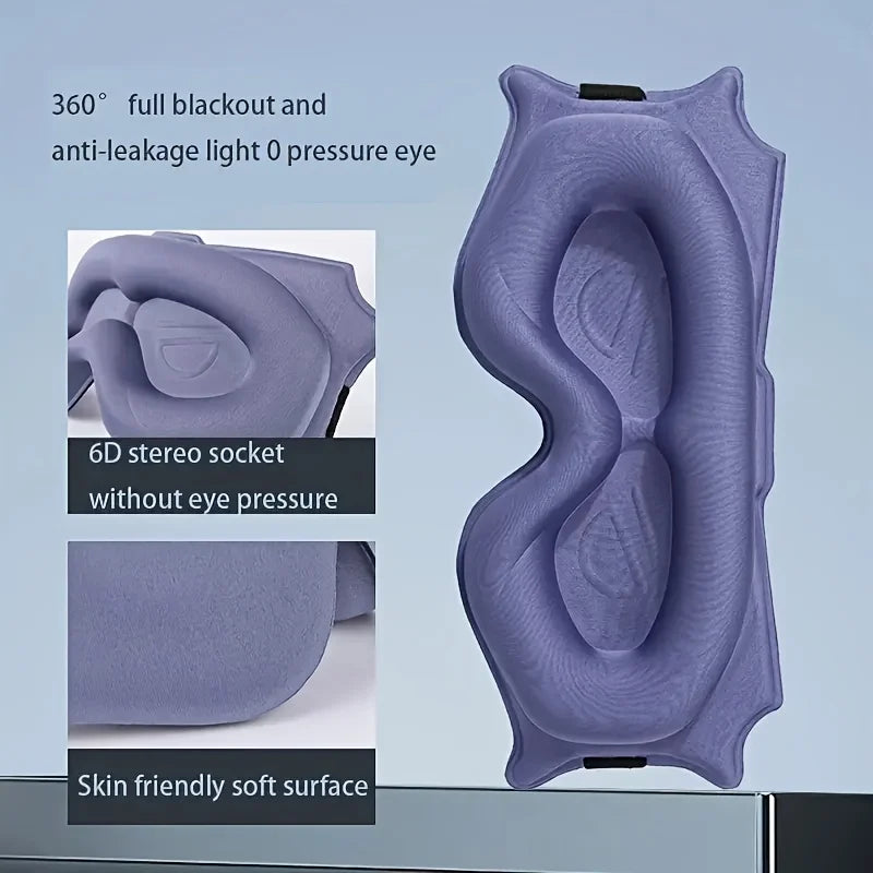Ultimate Sleep Eye Mask - Adjustable 3D Stereoscopic Eye Mask, Perfectly Blocking Light, Ensuring Uninterrupted Sleep Oasis Select
