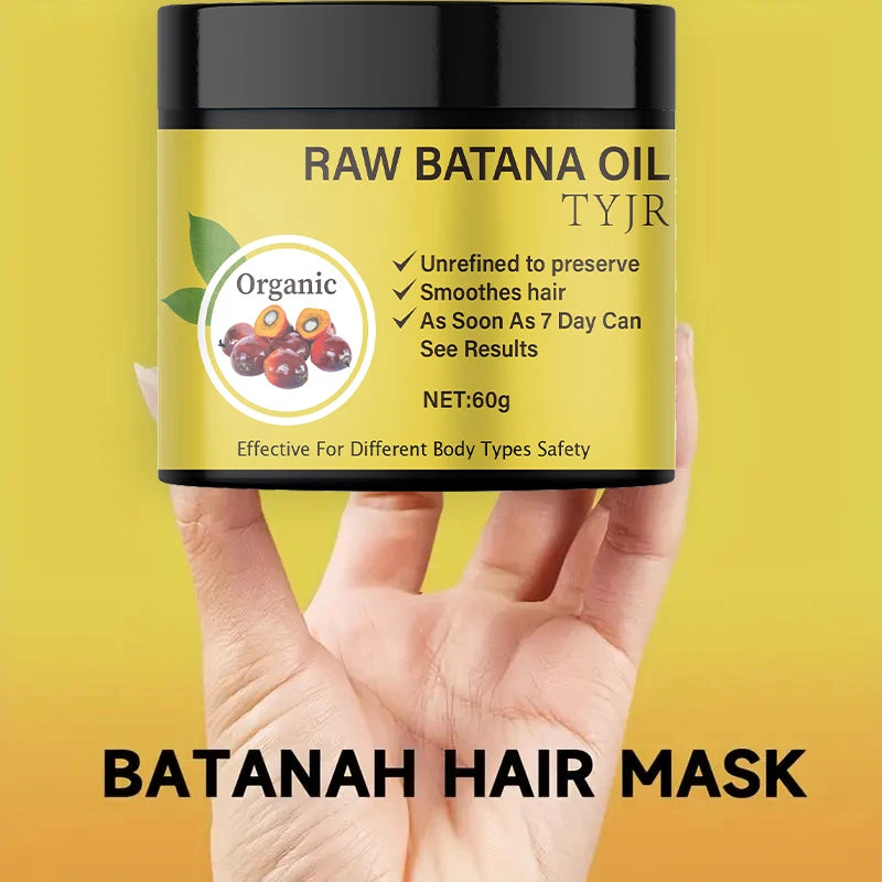 Raw Batana Oil Hair Mask – Repair Dry Damaged & Frizzy Hair Hair Mask Conditioner Oasis Select