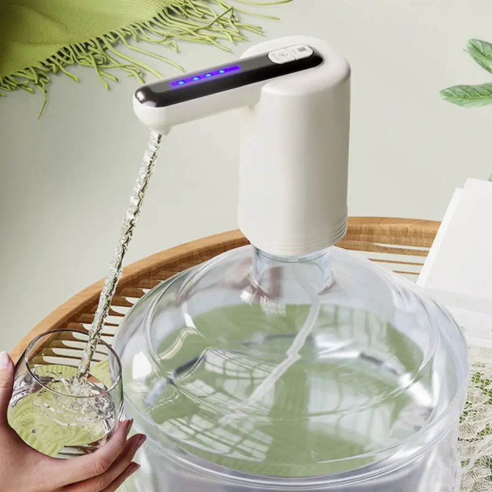 USB Rechargeable Electric Gallon Water Bottle Pump Dispenser
