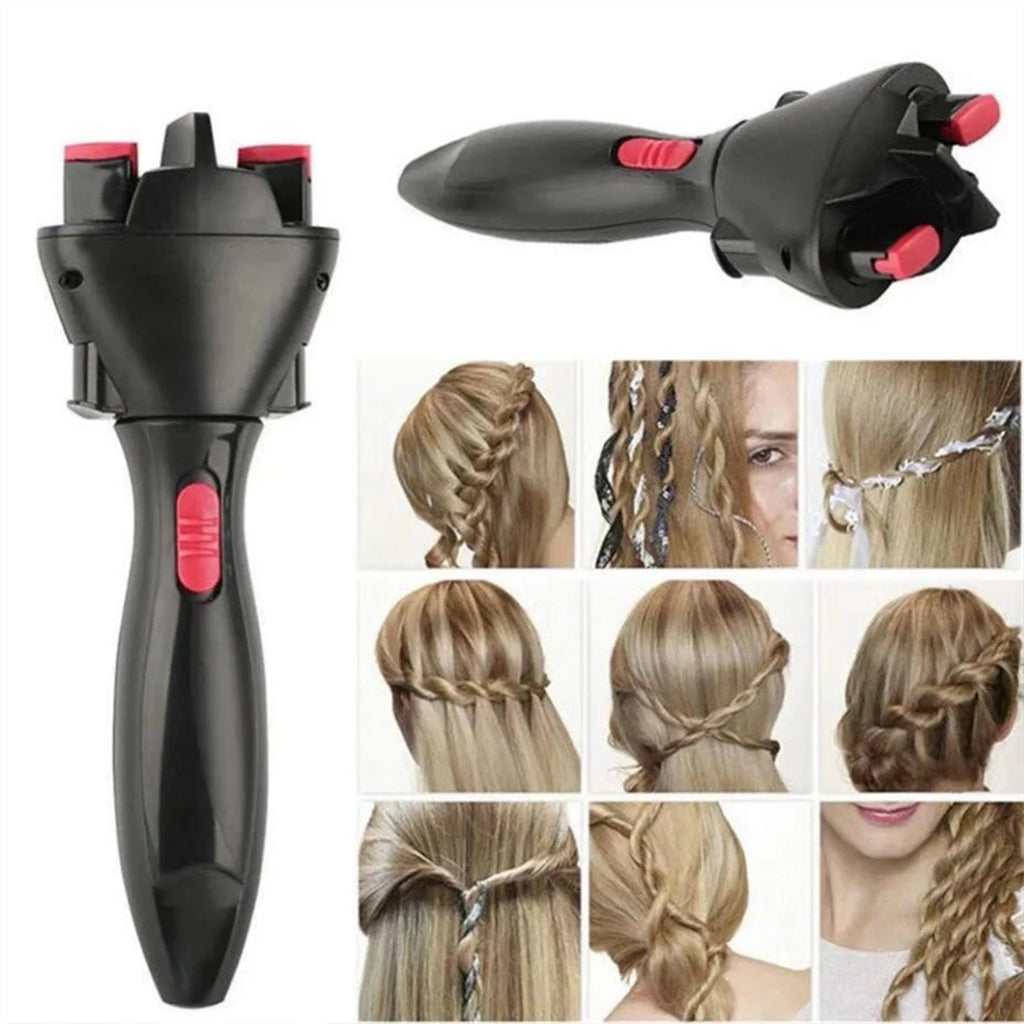Electric Hair Braider DIY Automatic Hair Braider Portable USB Power Supply Hair Twister Machine 2 Gear Adjustment Hair Styling Oasis Select