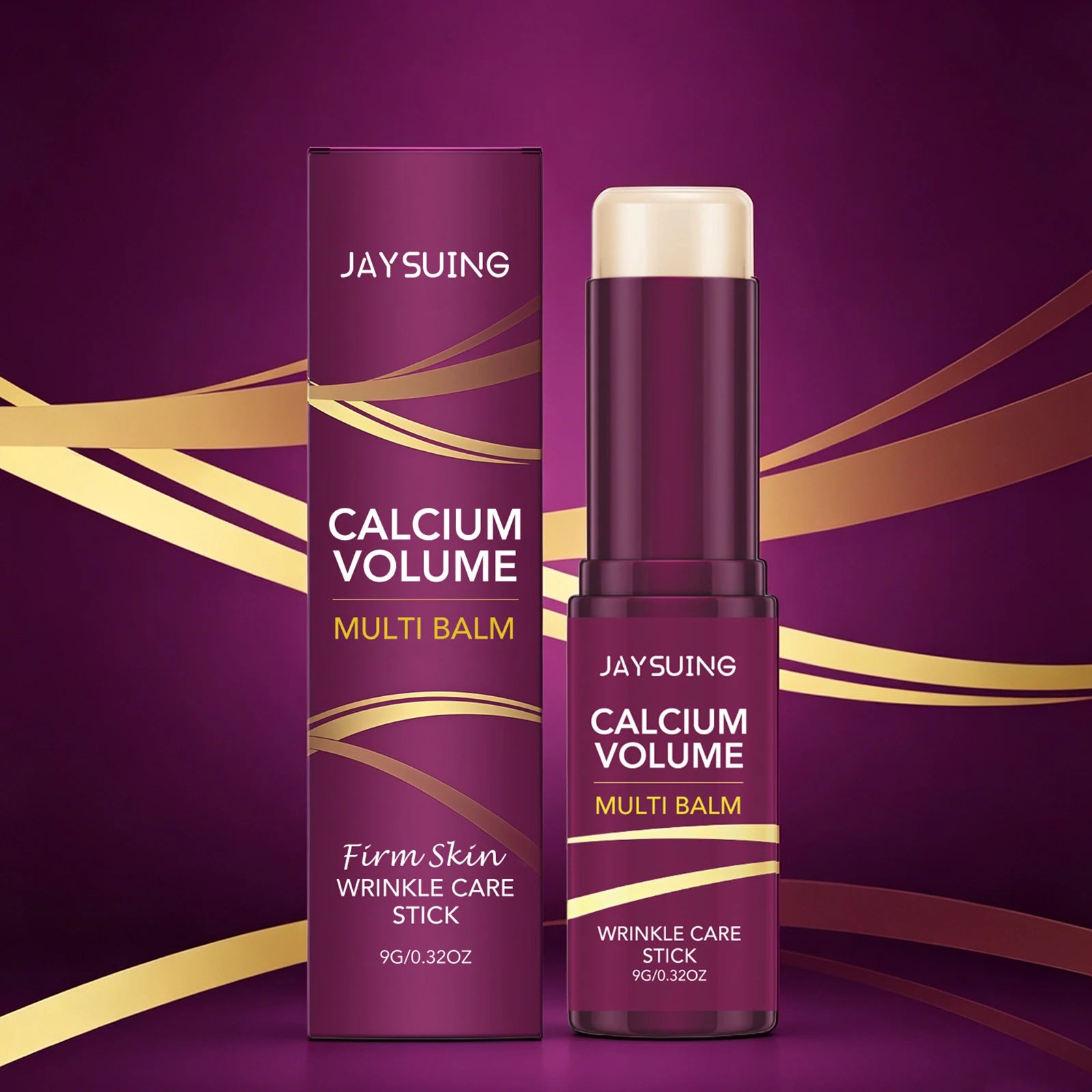 Calcium Volume Multi Balm Stick Hydrating, Moisturizing & Nourishing for Face Fade Fine Lines Infused Pre-Makeup Face Skincare Oasis Select