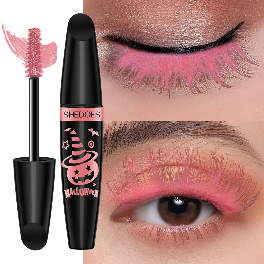 Halloween Black Mascara – Waterproof, Curly & Thick Lashes Halloween Mascara Oasis Select Pink