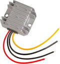 DC/DC 12V 24V Step-Down to 5V 10A Converter Voltage Reducer Waterproof Adjustable Regulator for Golf Cart Power Module Club Car Oasis Select 12V 24V to 5V 10A