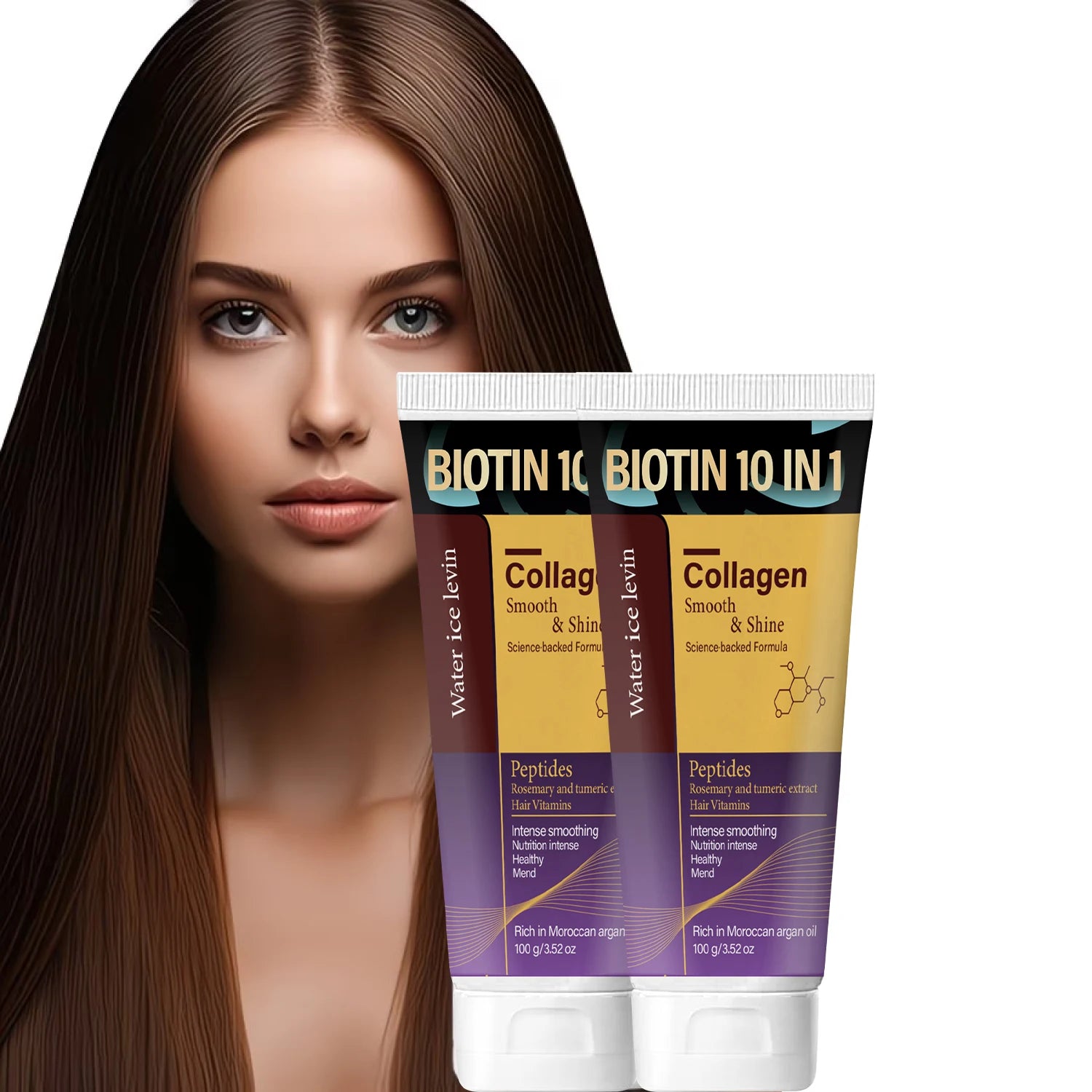10-in-1 Biotin Hair Mask – Keratin & Collagen All Hair Types Deep Conditioning Hair Mask Oasis Select