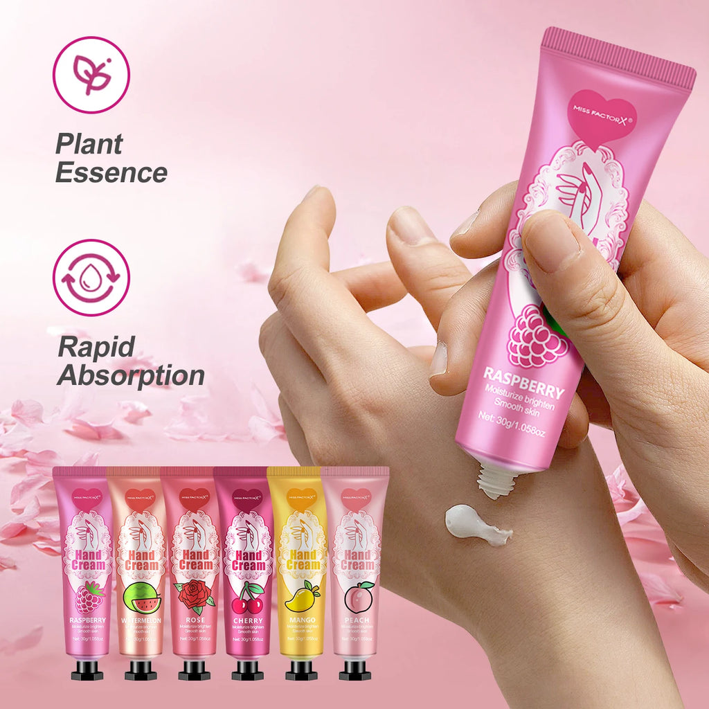 24PCS/box lip balm in bulk, hand cream in bulk thank you card and red gauze bag, wedding gift to guests, Christmas and New Year Oasis Select