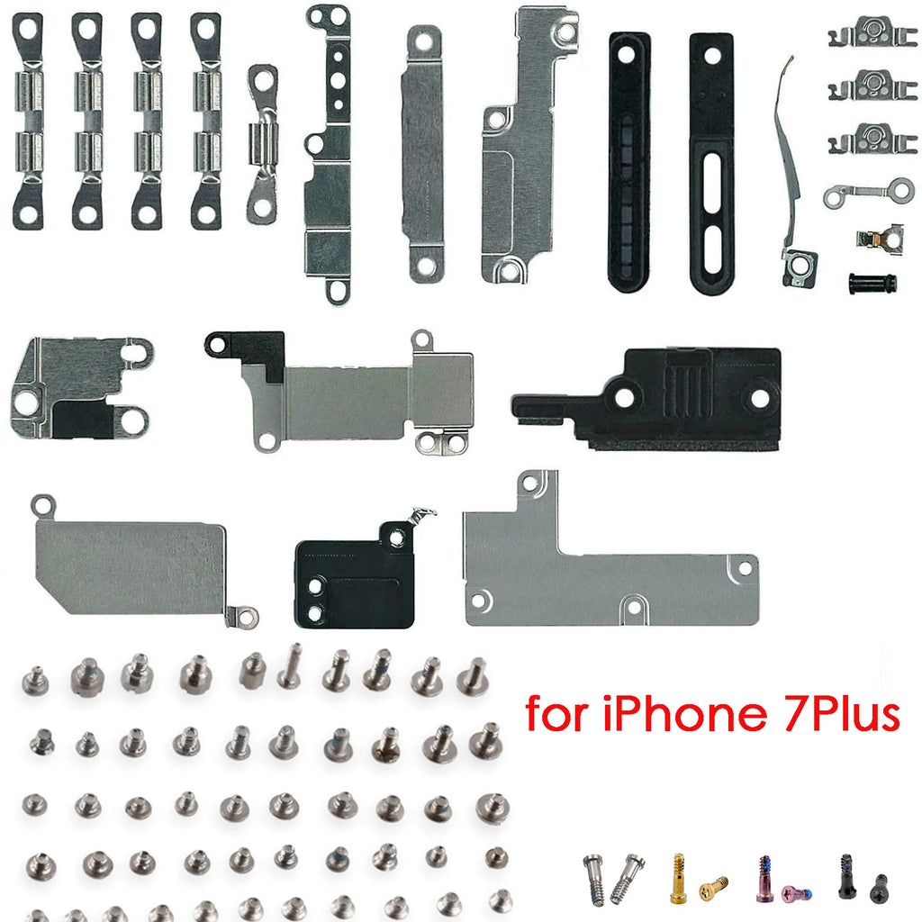 iPhone 7 8 Internal Metal Bracket Kit + Full Screw Set | Repair
