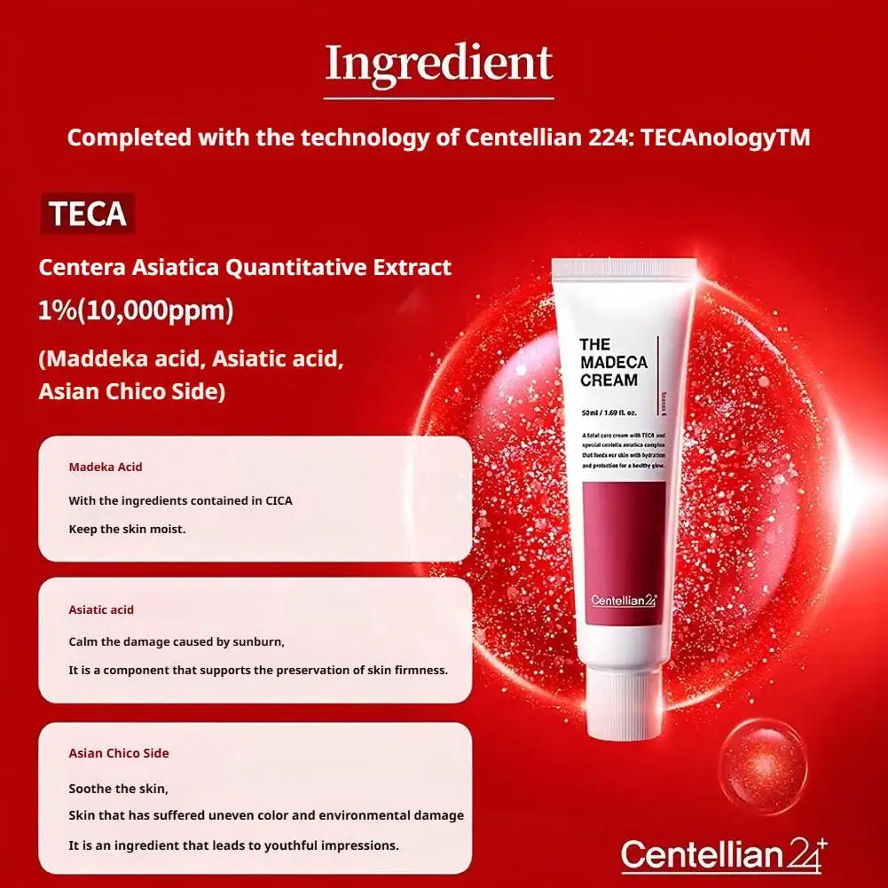 Korean 6th Generation Centellian 24 The Madeca Cream Active Whitening Antioxidant Moisturizer Fade Fine Line Hydrating Skin Care Oasis Select