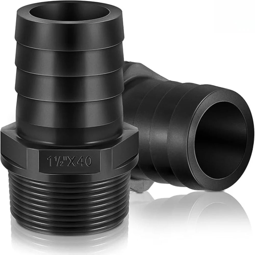 Plastic Bucket Pagoda Joint Pagoda 25/40/50MM Nozzle Male Thread Connector Hose Joints Irrigation Pipe Fittings Hose Adapter Oasis Select