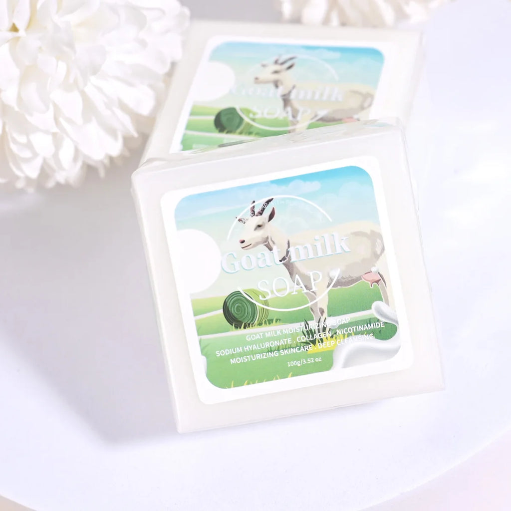 Niacinamide Goat Milk Soap with Collagen – Handmade Bar