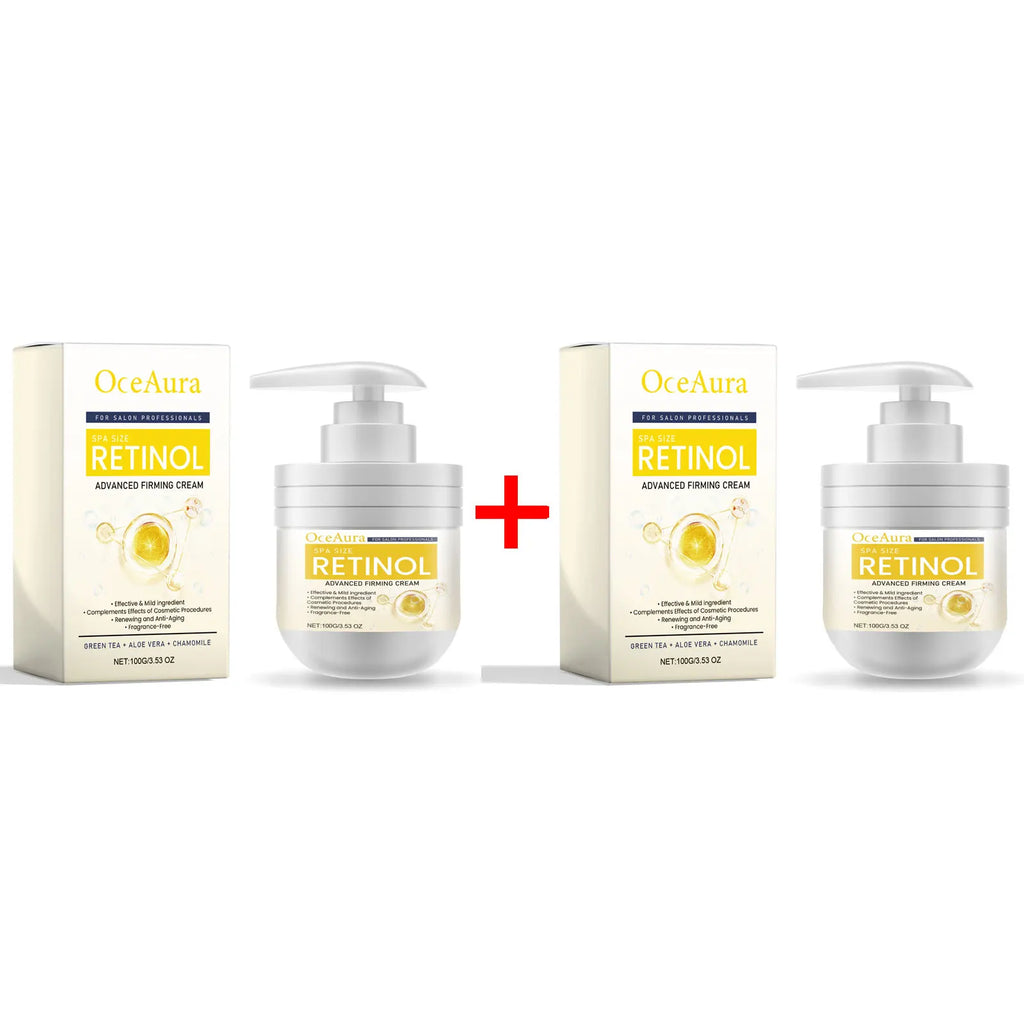 OceAura Retinol Anti-Aging Face & Body Moisturizer Cream 100g Anti-Aging Moisturizer Oasis Select Retinol X 2PCS