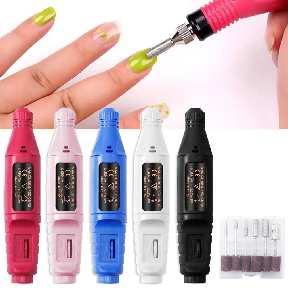 Electric Nail Drill – Rechargeable File for Acrylic & Gel Nails Electric Nail Drill Oasis Select