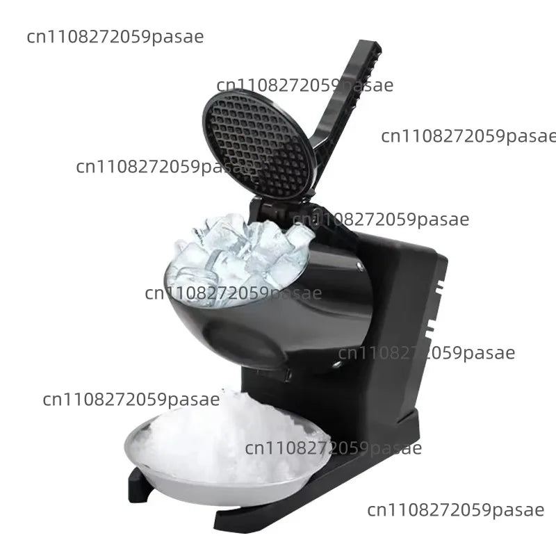 Electric Ice Crusher Machine 380W – Smoothie & Ice Cream Maker