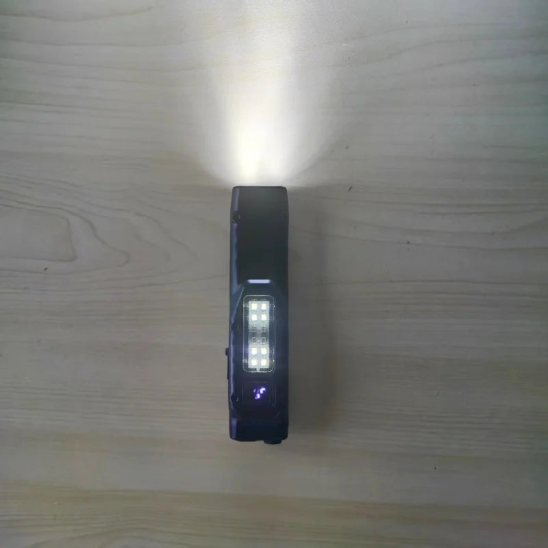 SHINEKNOT 1300LM Tactical EDC Flashlight | Magnetic Side Light