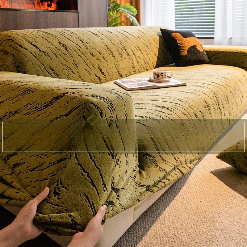 New All-inclusive Anti-cat Scratch Elastic Sofa Cover, One-piece Anti-slip Sofa Protective Cover Cover Sofa Oasis Select