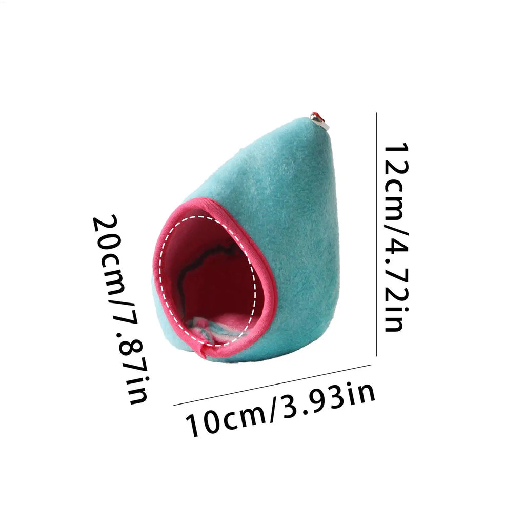Ferret Hammock for Cage Hangable Hedgehog Nest Hamster Squirrel Hammock for Enrichment Relaxing Sleeping Indoor Outdoor Tiny Pet Oasis Select