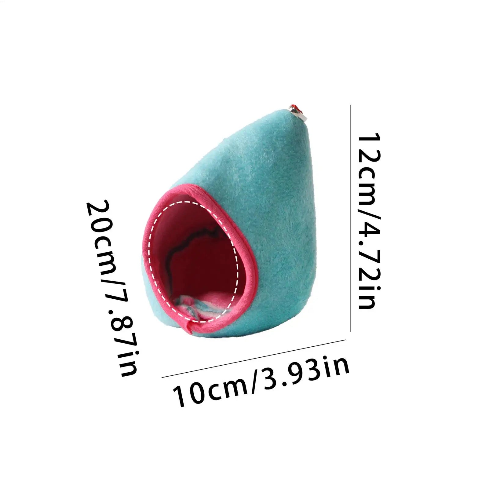 Ferret Hammock for Cage Hangable Hedgehog Nest Hamster Squirrel Hammock for Enrichment Relaxing Sleeping Indoor Outdoor Tiny Pet Oasis Select