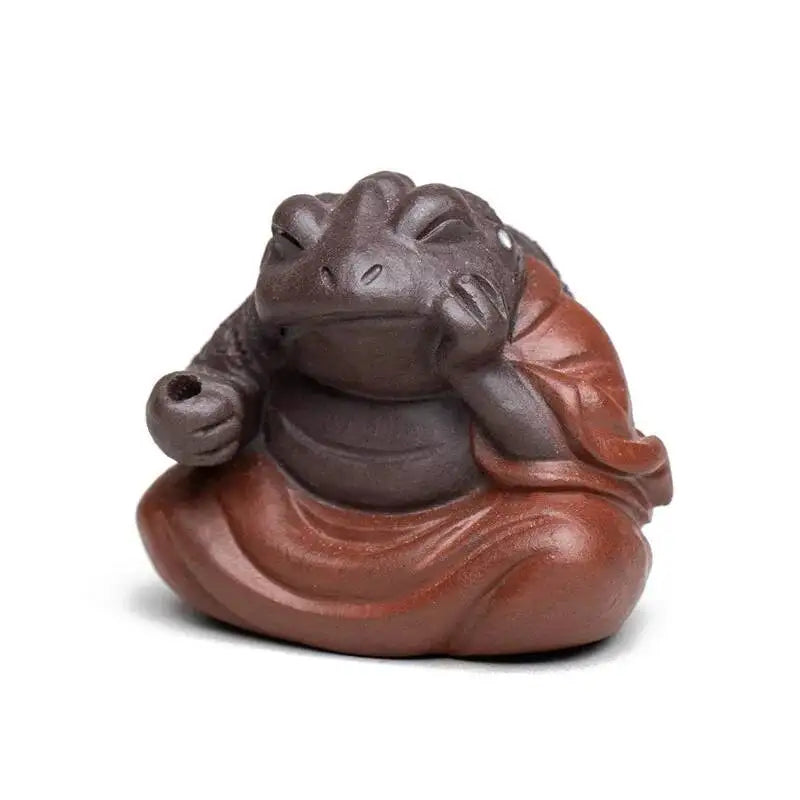 Mini Tea Pet Immortal Golden Incense Holder Ornament Tea Play Tea Ceremony Incense Stick Accessories Oasis Select