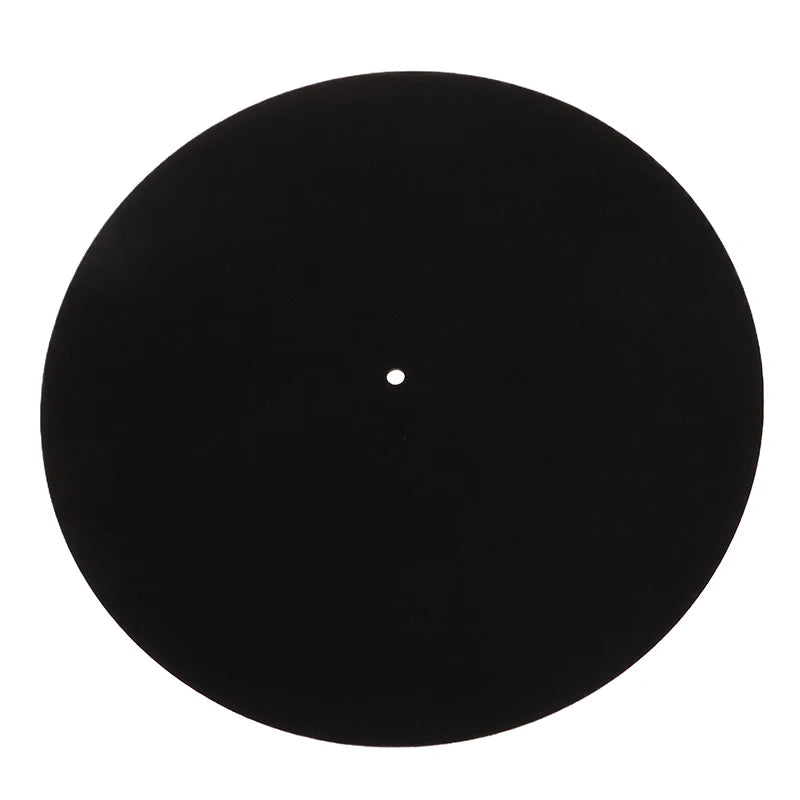 1PC Slip Mat Felt Turntable Platter Mat For LP Vinyl Record Audio Replacement DIY Accessories Audiophile Thick Turntable Mat Oasis Select Black