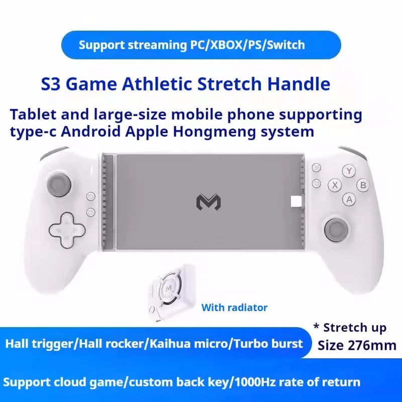 AyeBeau Hall Effect Mobile Gamepad – Android, iOS & PC