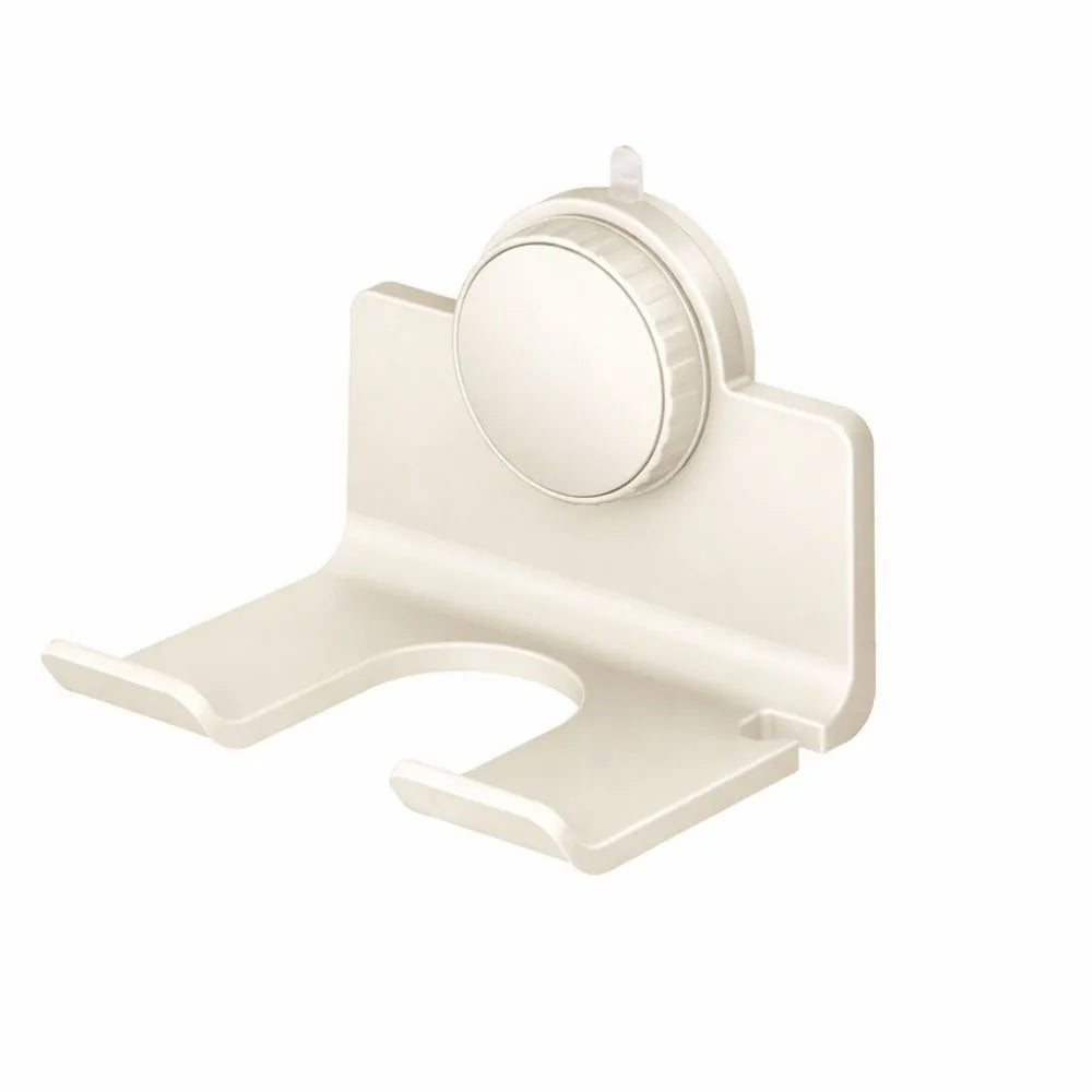 Wall-Mounted Hair Dryer Holder | No-Drill Suction Cup