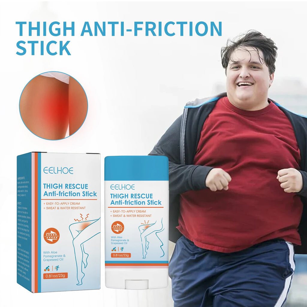 Thigh Anti-Chafing Stick - Waterproof, Sweatproof, Blister-Free, Easy Application, Skin Protection for Legs, Heels & Arms Oasis Select