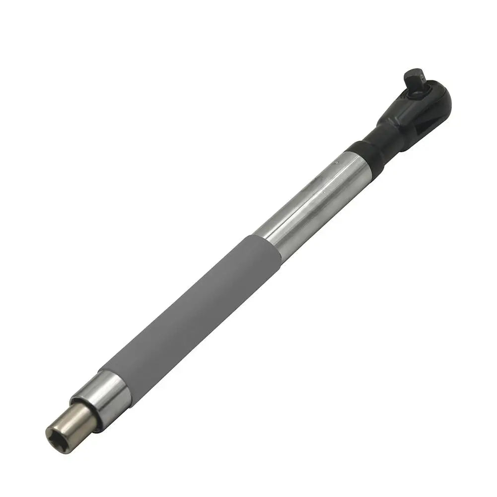 Electric Ratchet Wrench, Offset Extension Wrench Impact, Chain Drive Wrench Extender, Compatible With 1/2" Sockets Oasis Select Silvery