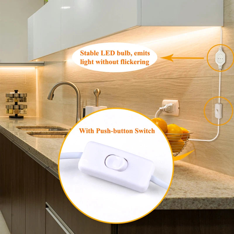 AC 220V COB LED Strips Lights Waterproof LED Outdoor Light 288 LEDs/M 1M-30M LED Light For Room Decoration With Switch And Plug Oasis Select